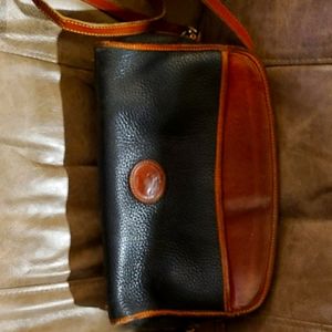 Doonie Burke Black Purse with Shoulders Strap